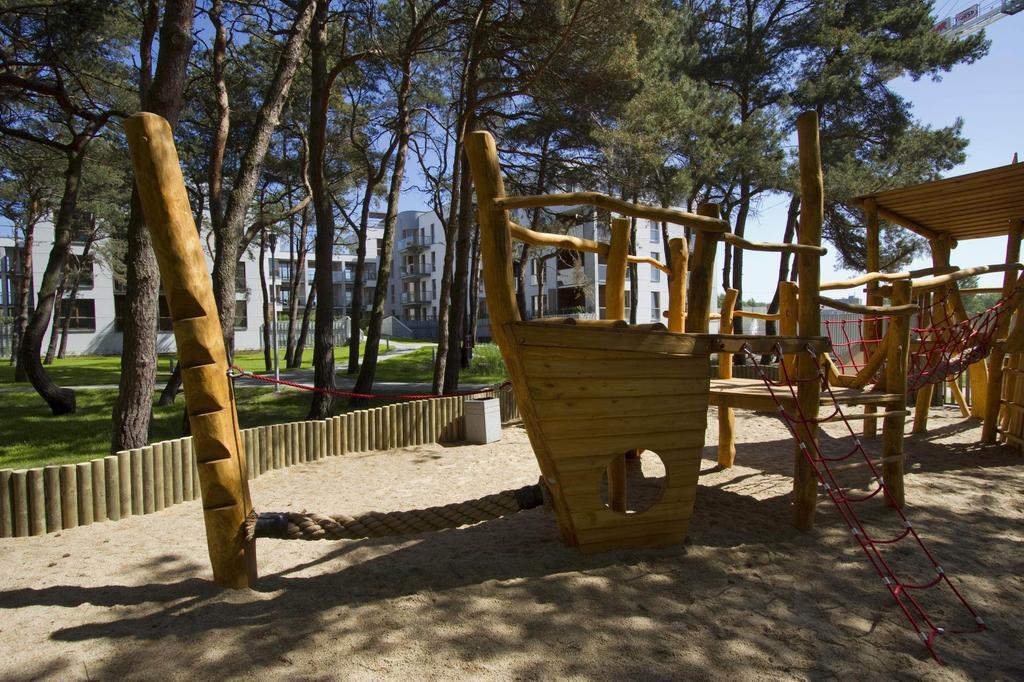 Apartament W Gdansku Brzeznie ,Blisko Plazy ,Darmowe Miejsce Parkingowe ,Taras Dış mekan fotoğraf