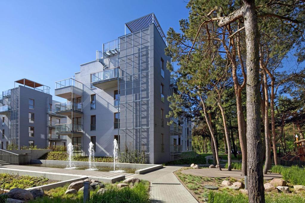 Apartament W Gdansku Brzeznie ,Blisko Plazy ,Darmowe Miejsce Parkingowe ,Taras Dış mekan fotoğraf