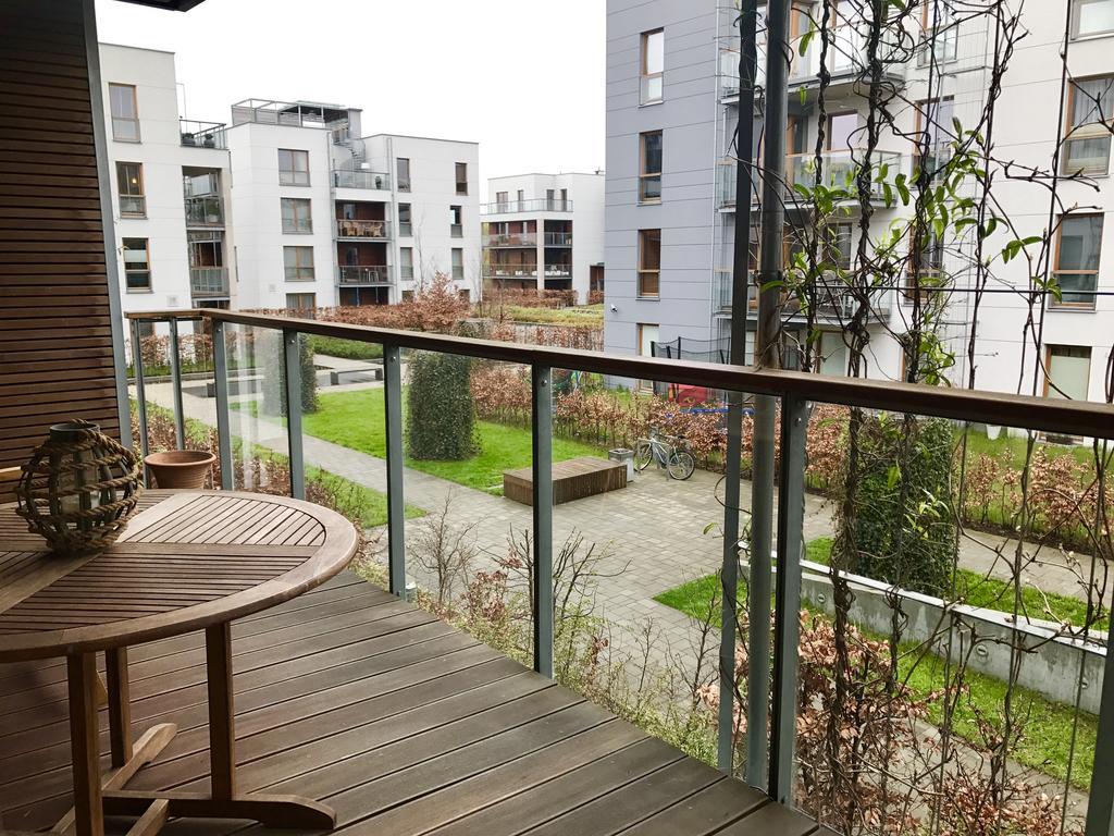 Apartament W Gdansku Brzeznie ,Blisko Plazy ,Darmowe Miejsce Parkingowe ,Taras Dış mekan fotoğraf