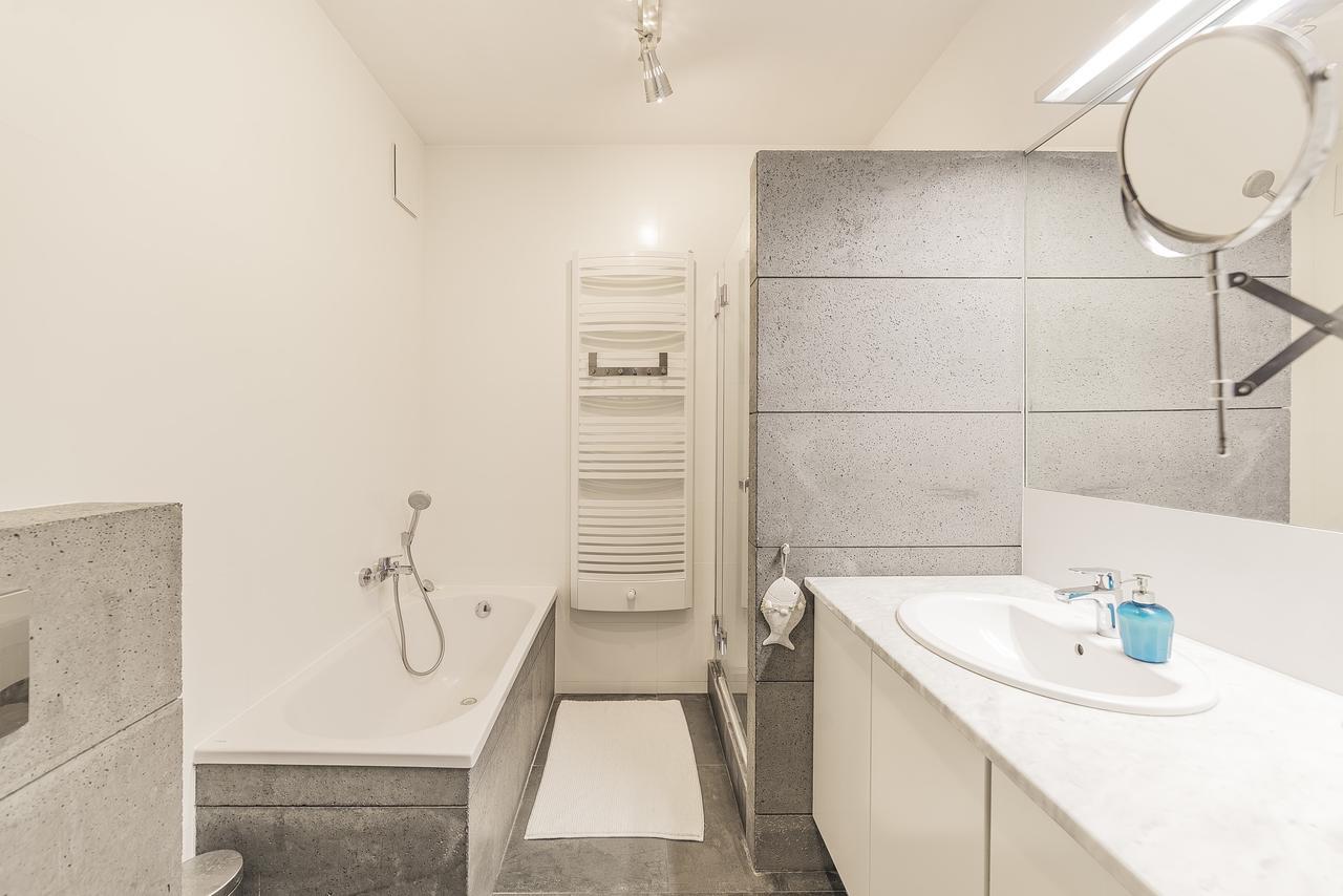 Apartament W Gdansku Brzeznie ,Blisko Plazy ,Darmowe Miejsce Parkingowe ,Taras Dış mekan fotoğraf