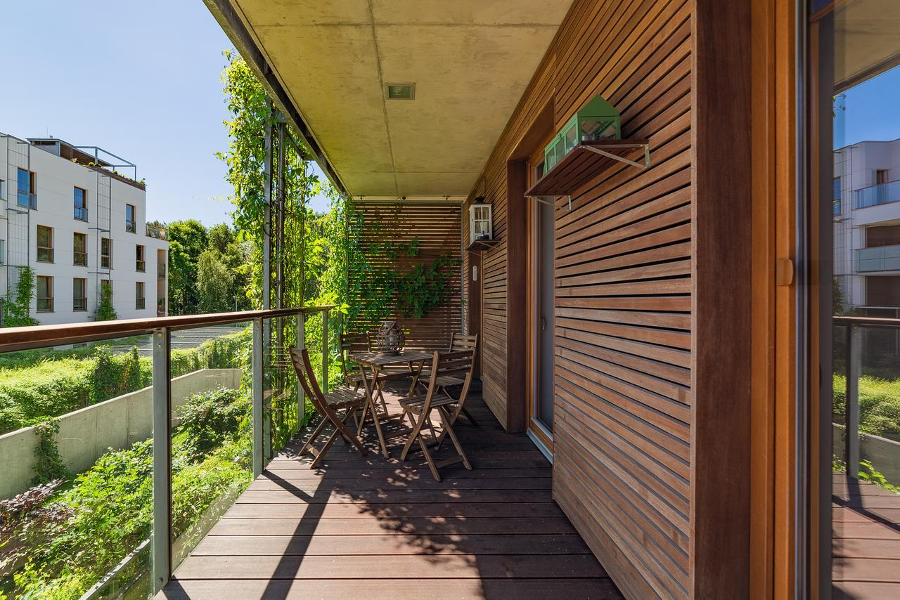 Apartament W Gdansku Brzeznie ,Blisko Plazy ,Darmowe Miejsce Parkingowe ,Taras Dış mekan fotoğraf